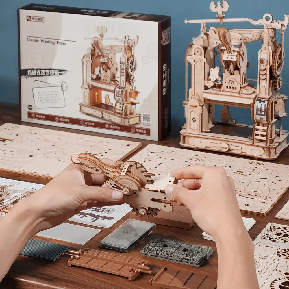 Puzzle 3D Mécanique Bois ROKR 2