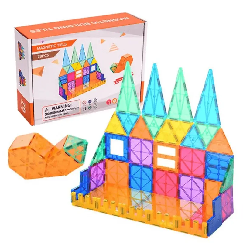 Ensemble-De-78-Blocs-De-Construction-Magnétiques-Pour-Enfants